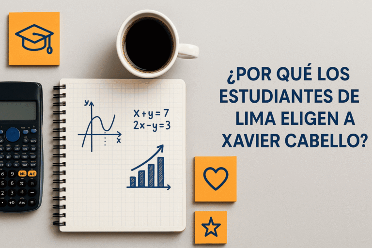 Por Que los Estudiantes de Lima Eligen a Xavier Cabello